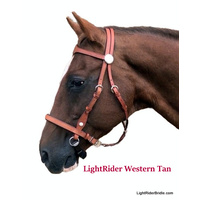 LightRider Western Bitless Bridle